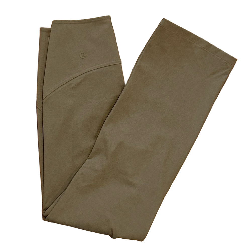 lululemon Smooth Fit Pull-On High-Rise Army Green Pant | Size 4, 26” Inseam - Picture 6 of 8